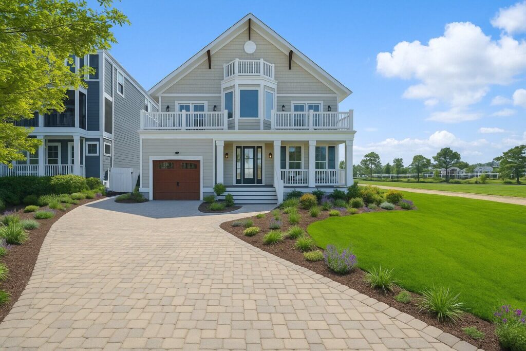 Exterior of The Bluff House